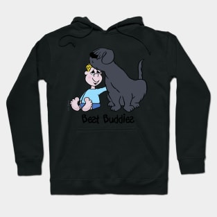 A Boy and his dog: best buddies Hoodie